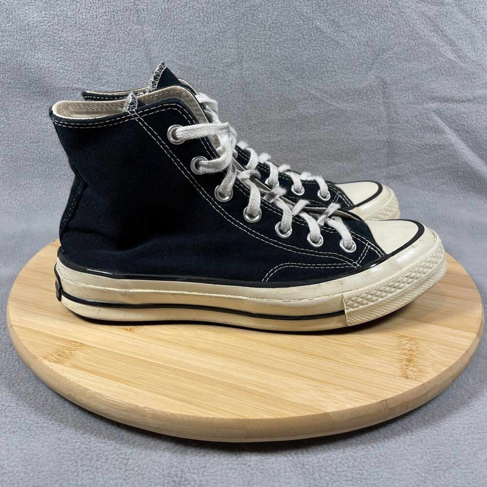 Converse Chuck Taylor 70 Womens Size 7 Black Canvas High Top Shoes 162050C